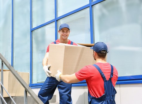 Furniture being handled carefully during a Wandsworth house move
