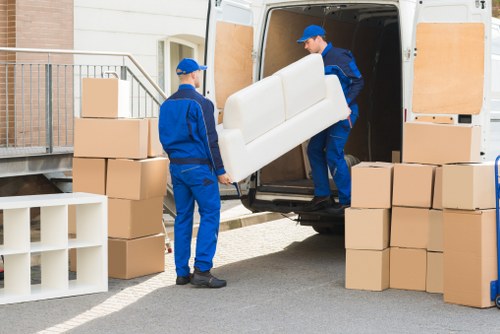 Movers in Wandsworth handling a local home move