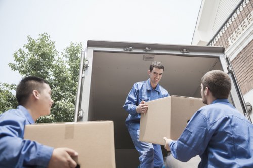 Commercial removal service handling office equipment and furniture in Wandsworth