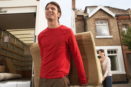 Packing and moving office furniture for a business relocation in Wandsworth