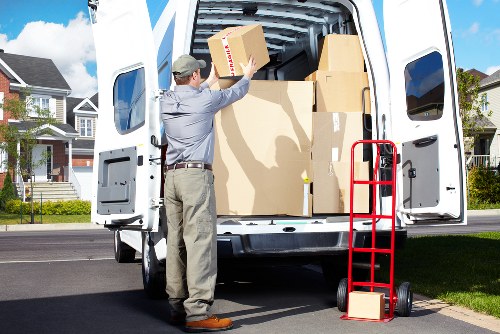 Commercial removals equipment for a Wandsworth business move