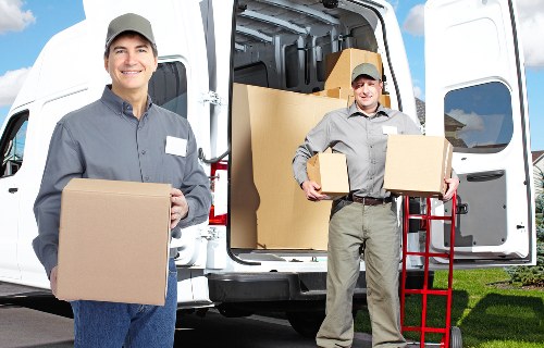 A local man with a van ready for a move in Wandsworth
