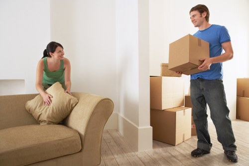 Residential movers assisting with furniture in Wandsworth