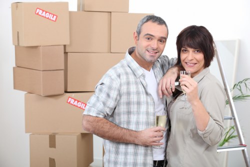 A local man and van service transporting boxes and furniture in Wandsworth